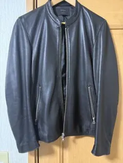 STUDIOUS ラムレザーシングルジャケット