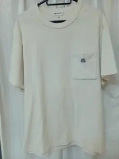 THE SHOP TK ポケット付きTシャツ アイボリー Lサイズのサムネイル