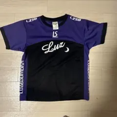 ルースイソンブラ　半袖シャツ カラー　　紫黒