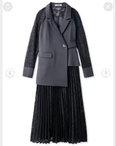 SNIDEL スィッチングレースドレス