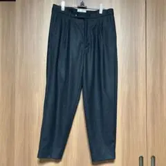 【TROVE】ウール　ワイドテーパードパンツ　サイズM