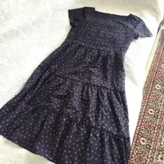 【美品】レリアンロングワンピースМ