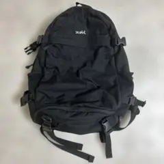 X-girl リュック 29L アドベンチャーバックパック　レインカバー付き　黒