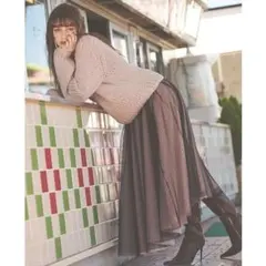 eimy istoire エイミーイストワール ドットチュールボリュームスカート