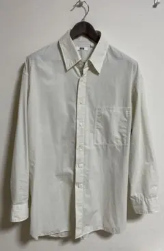 新品未使用 UNIQLO U ロングオーバーサイズシャツ長袖 ユニクロユー