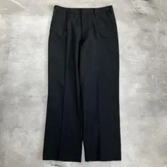 90s ストレートスラックス 　ダークグレー ノームコア vintage