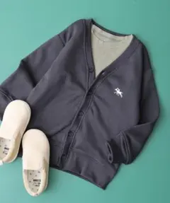 POLO CHAMPS 裏起毛スウェットカーディガン KIDS 140