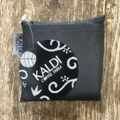 KALDI エコバッグ To be Happy ブラック【新品】