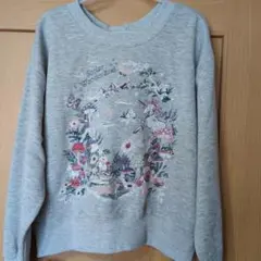 スカラー刺繍2WAYプルオーバー