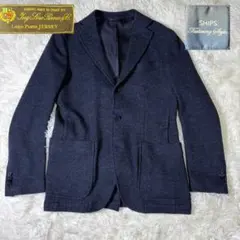 美品✨SHIPS✖︎ロロピアーナ　テーラードジャケット　シングル　3ボタン
