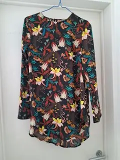 H&M 花柄ブラウス 長袖 レディースのサムネイル
