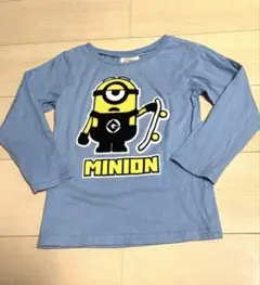 ミニオン 長袖カットソー 水色