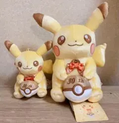 ピカチュウ 30周年記念 ぬいぐるみ＆マスコット