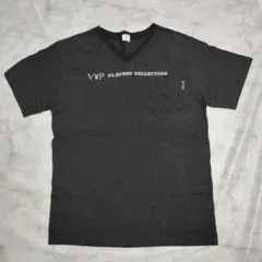 PLAYBOY COLLECTION Vネック Tシャツ M
