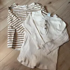 【美品】H&M 長袖Tシャツ 2枚セット 18M