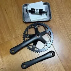 ピスト用クランクセット PCD130 チェーンリングBB付き - メルカリ