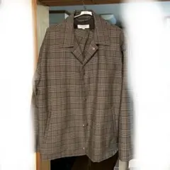 チェック柄 カバーオール　セットアップ