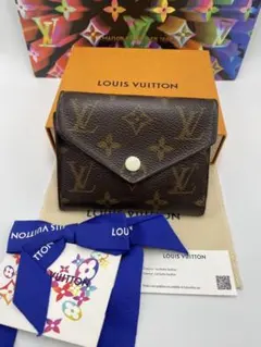 ルイヴィトン モノグラム ポルトフォイユ ヴィクトリーヌ ローズバレリーヌ 財布