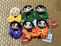 カリスマ みにコレ！ ぬいぐるみ付き シュシュ 6個セット