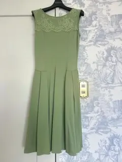 美品　ルネ　Rene ノースリーブワンピース レースのサムネイル