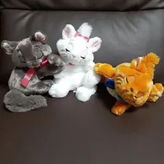 新品 おしゃれキャット ぬいぐるみ マリー ベルリオーズ トゥルーズ ３体セット