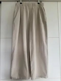 evameva cotton silk wide pants【定価33,000】