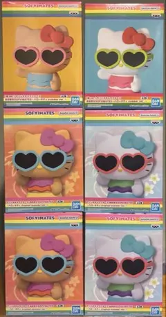 ハローキティ おおきなSOFVIMATES フィギュア 6体セット