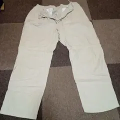 薄いベージュ リネンパンツ メンズ チノパン 薄手