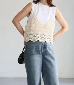 Riberry かぎ針編みキャミビスチェのサムネイル