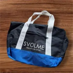 SVOLME トートバッグ ブラック ブルー　スボルメ　サブバック　サッカーのサムネイル