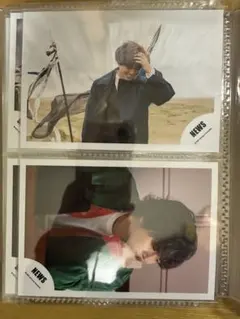 NEWS加藤シゲアキ 公式写真 2枚セット