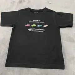 【人気】GLOBALWORK キッズ 半袖Tシャツ トップス　黒　車　レース