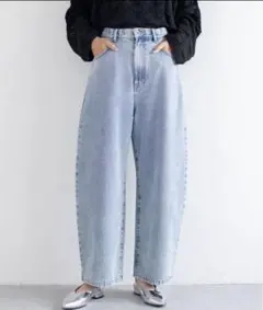 lepsim カーブデニム