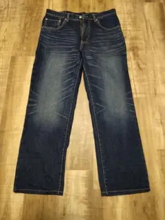 EDWIN ストレートデニム インディゴ