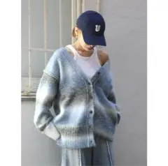 *1/6お値下げ*ungrid♡グラデーションニットカーデ