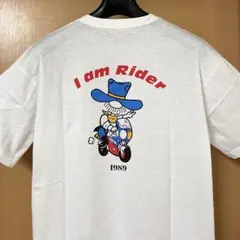 80s ビンテージ バイク ライダース レーシング オートバイ Tシャツのサムネイル