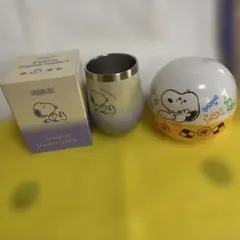 スヌーピーステンレス タンブラー ランチボックス