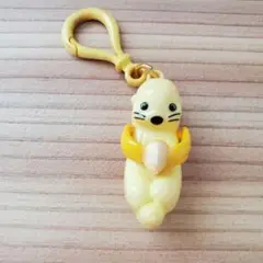 昭和レトロ　ラッコのキーホルダー　ファンシーデザイン　水族館お土産