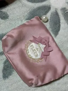 Maison de FLEUR ポーチ リボン ピンク