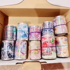 ひ*)様 ♡ 断捨離 海外マステ まとめ売り 10本 petテープ♡