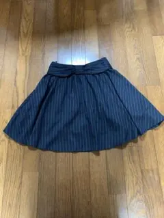 MAJE ストライプ フレアスカート フリーサイズ