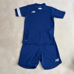 New Balance サッカーウェア 上下セット ブルー Sサイズのサムネイル
