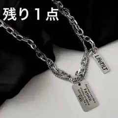 ネックレス　アクセサリー　チョーカー　シルバー プレート チェーンのサムネイル