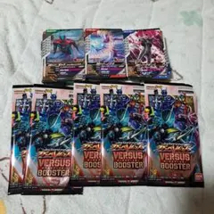 ガンバレジェンズ バーサスブースター未開封パック5パックとカード100枚セット