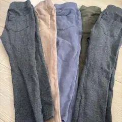 子供　キッズ　西松屋ストレッチパンツ　4枚セット110センチ