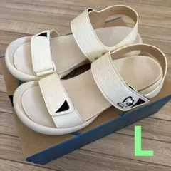 リゲッタカヌー 手塚治虫コラボ　ジャングル大帝　レオ　L　レディースサンダル　白のサムネイル