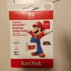SanDisk　SDカード　マリオ　256