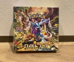新品未開封シュリンク付ポケモンカード　ワイルドフォース　BOX！