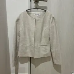 NATURAL BEAUTY BASIC ノーカラージャケット