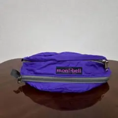 mont-bell ウエストポーチ パープル - メルカリ